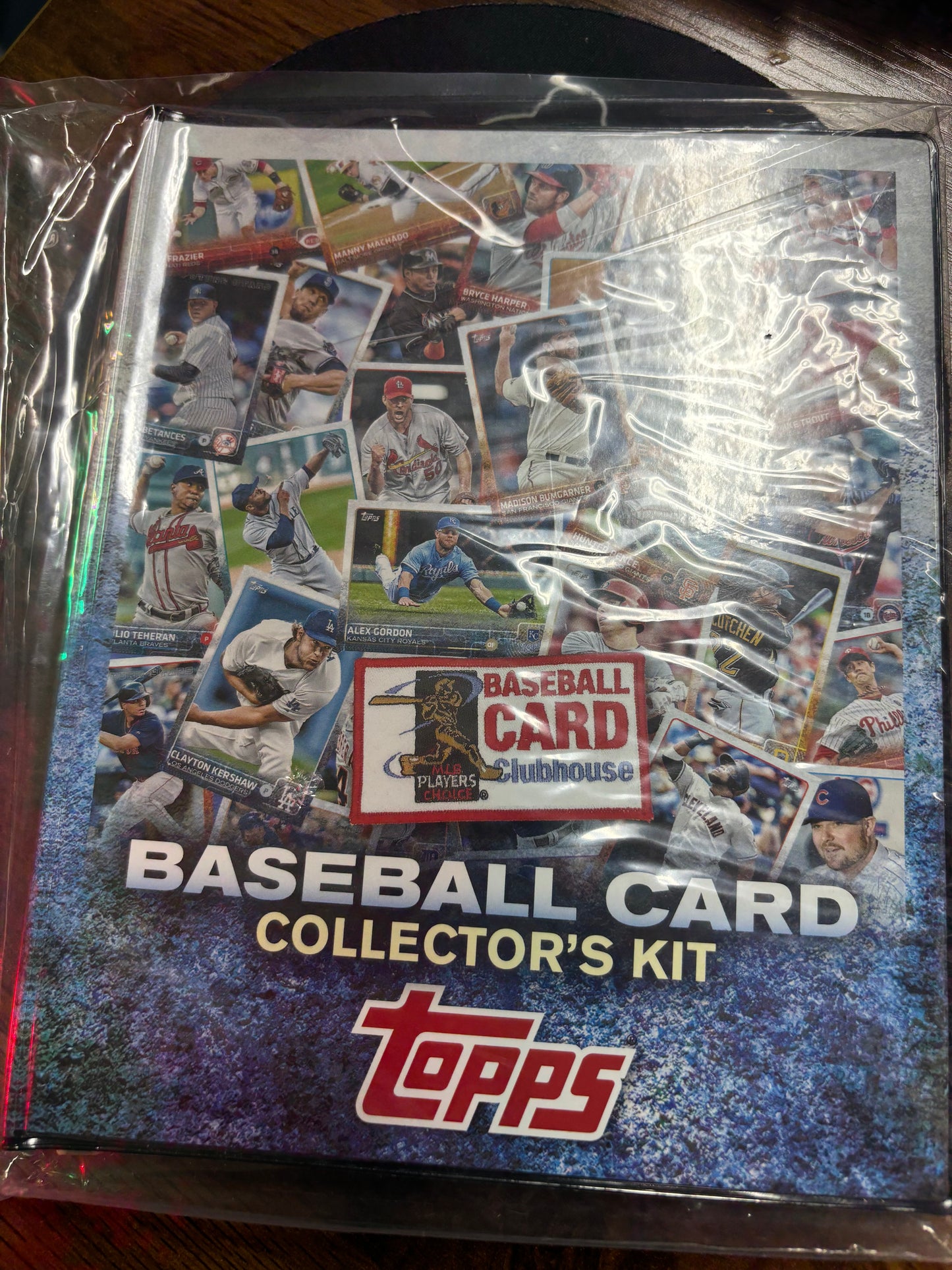 2015 Topps Baseball Card Collector's Kit! Album & Sealed Series 2 Pack! New!