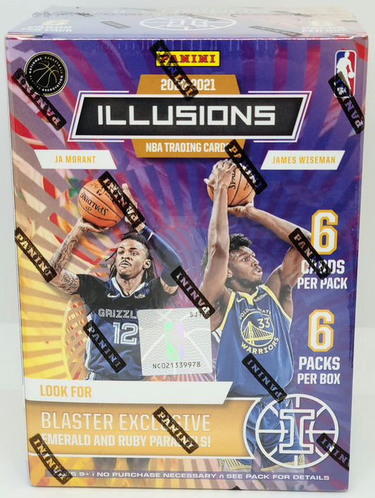 2020-21 Panini Illusions Basketball Blaster Box