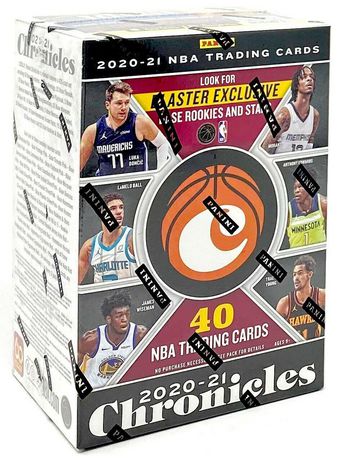 2020-21 Panini Chronicles NBA Basketball Blaster Box. New.
