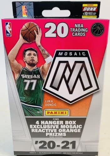 2020-21 Panini Mosaic NBA Basketball Hanger Box