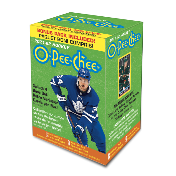 2021-22 Upper Deck O-Pee-Chee Hockey Blaster Box