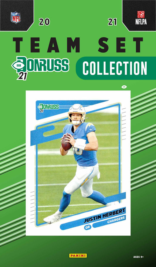 2021 Donruss Team Set Collection Los Angeles Chargers