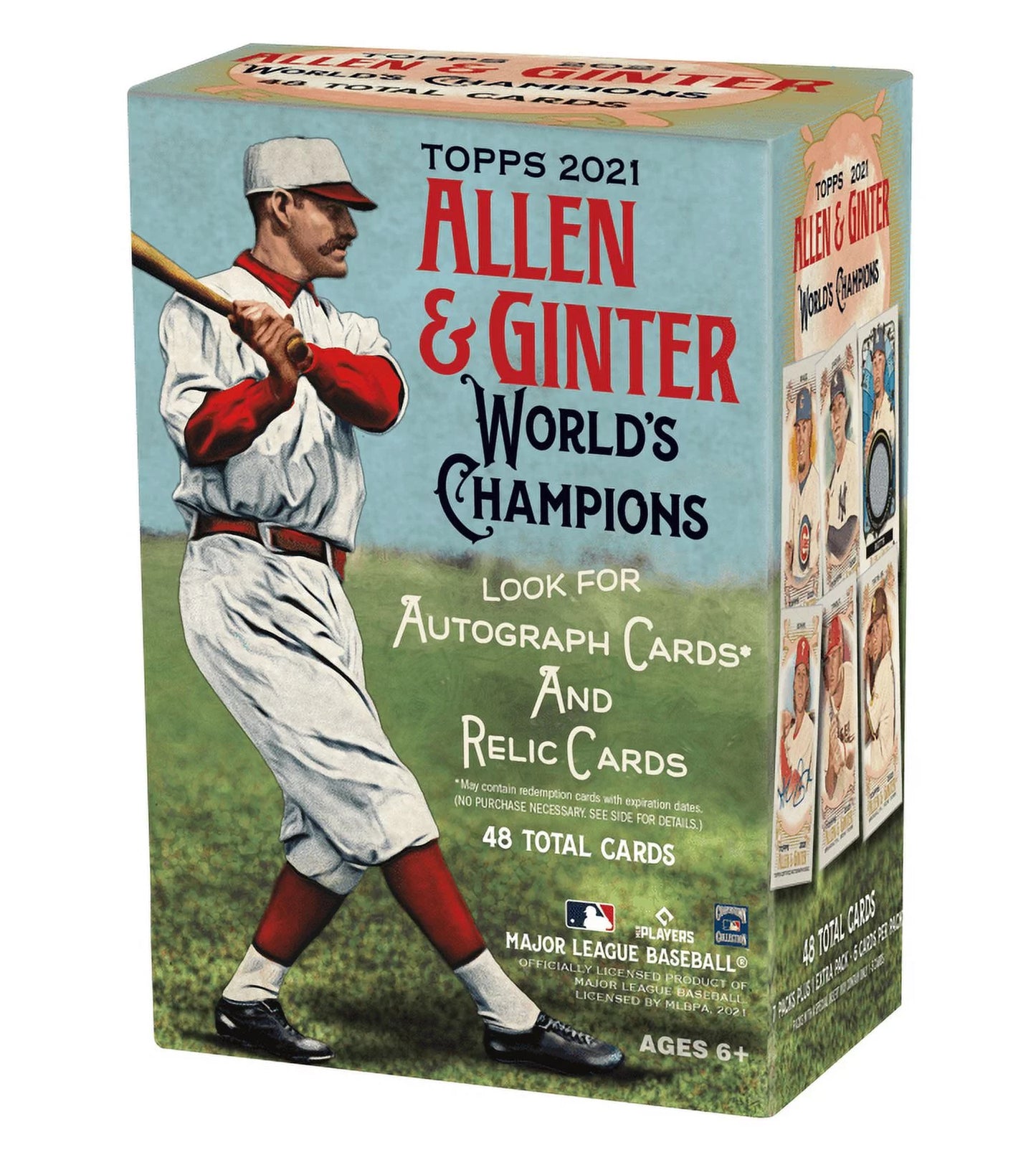 2021 Topps Allen & Ginter World's Champions Baseball Blaster Box