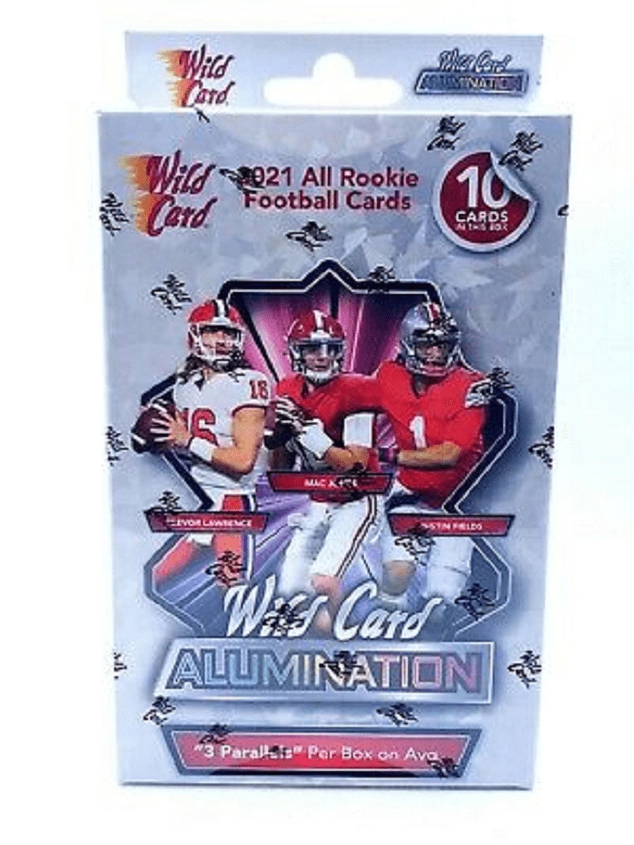 2021 Wild Card Alumination All Rookie Football Cards Hanger Box. New. Collegiate.