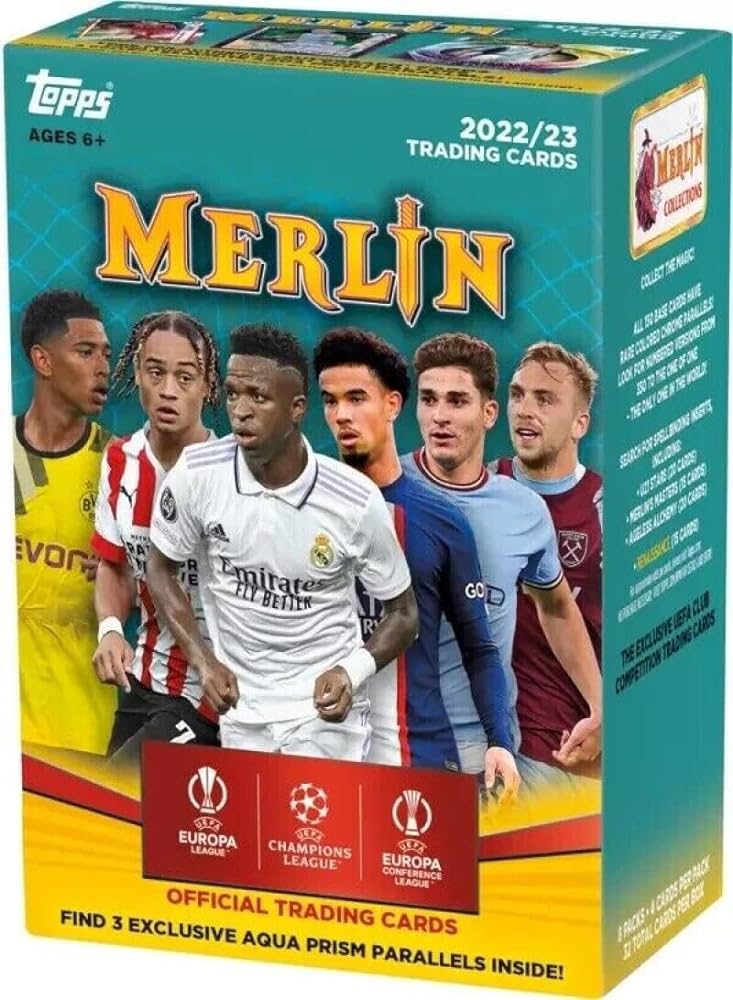 2022-23 Topps Merlin Soccer Blaster Box
