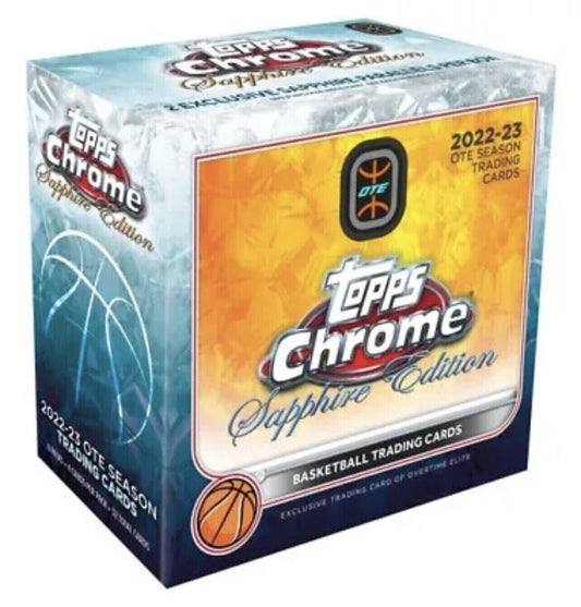 2022-23 Topps Chrome Sapphire Edition Basketball Mega Box
