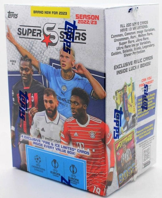 2022-23 Topps Super Stars Soccer Blaster Box