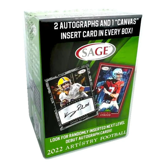 2022 Sage Artistry Football Blaster Box