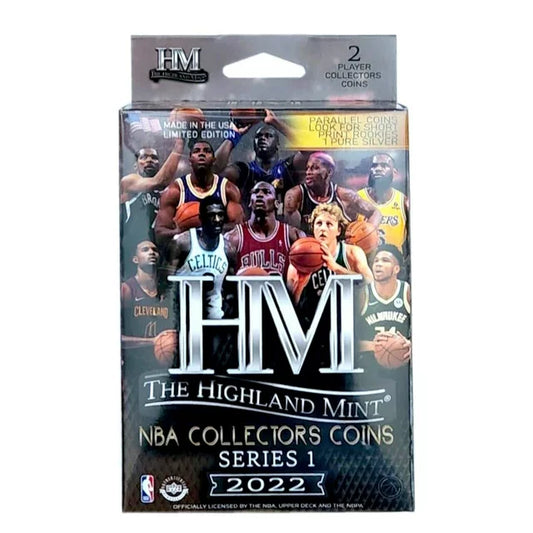 2022 The Highland Mint NBA Collectors Coins Series 1 Box