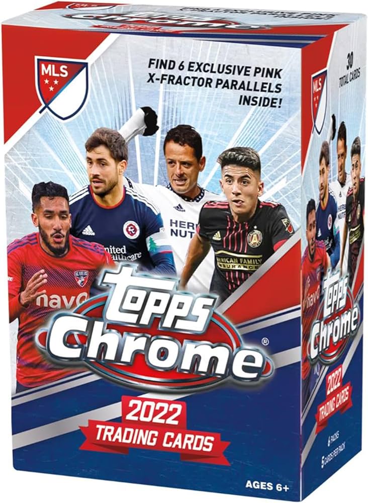2022 Topps Chrome MLS Blaster Box