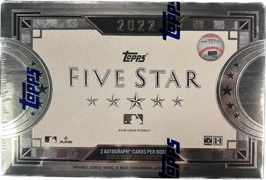 2022 Topps Five Star Baseball Box