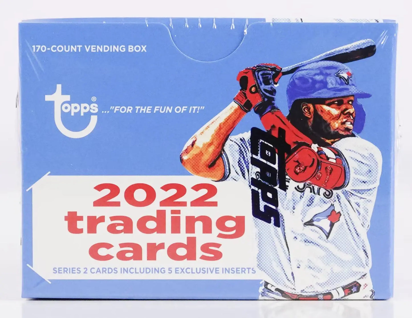 2022 Topps Series 2 MLB Vending Box w Inserts. New.