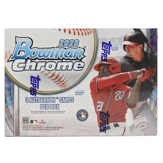 2023 Bowman Chrome Baseball Box