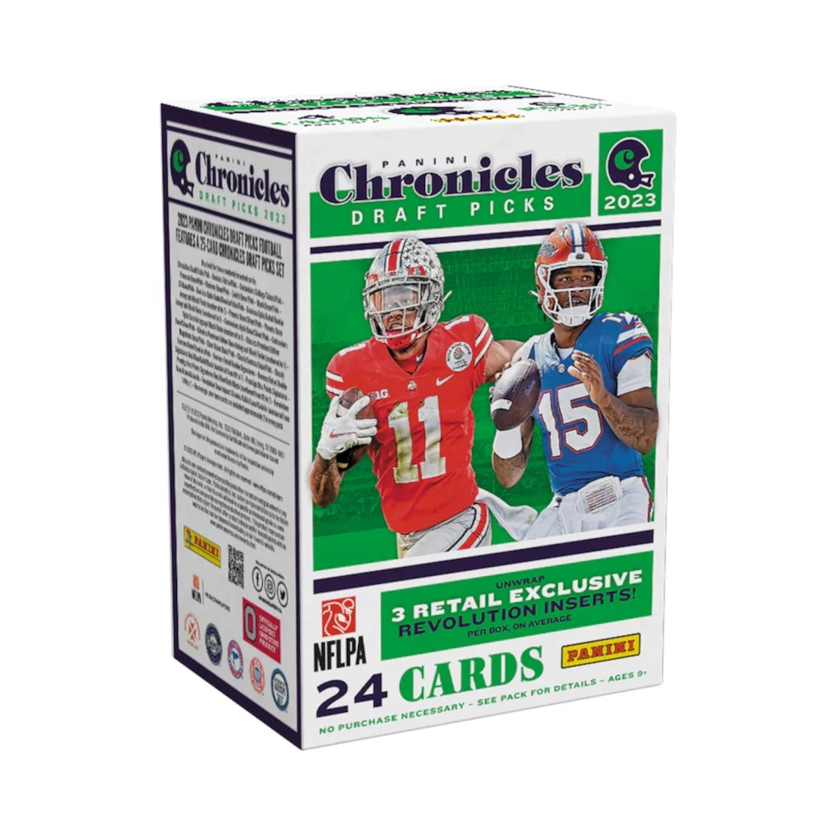2023 Panini Chronicles Draft Picks Football Blaster Box