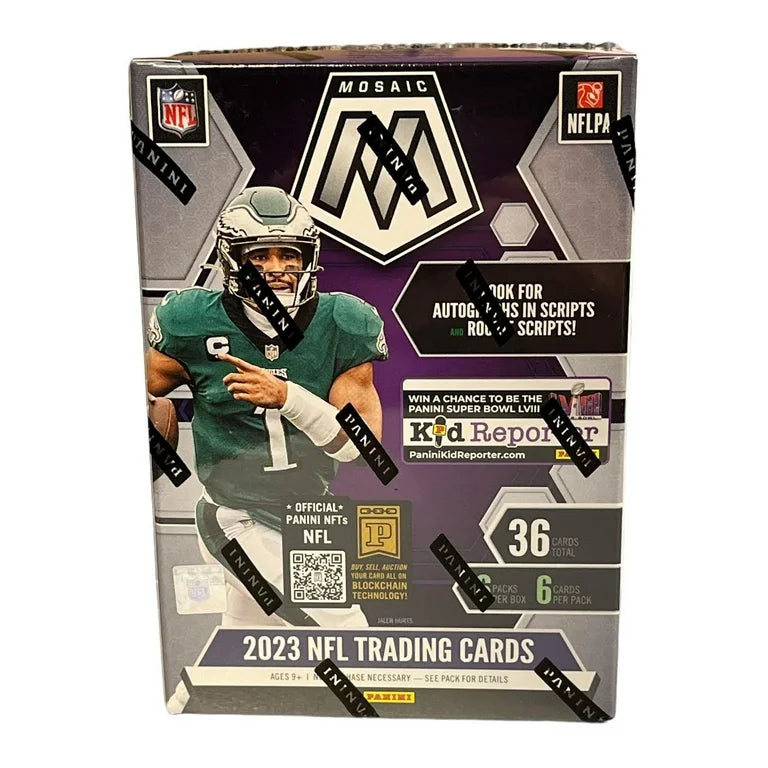 2023 Panini Mosaic Football Blaster Box (Purple)