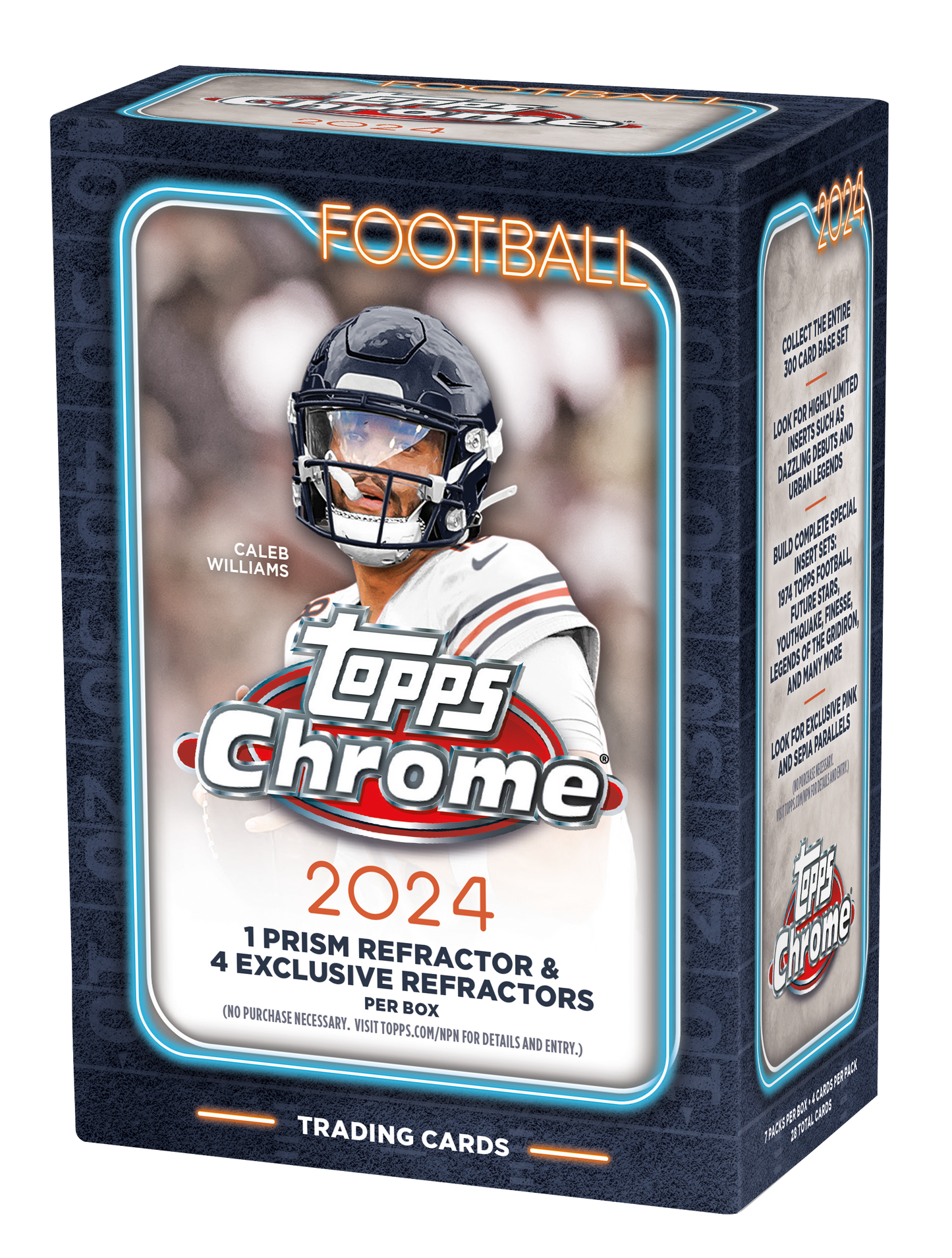 2024 Topps Chrome Football Blaster Box. New.