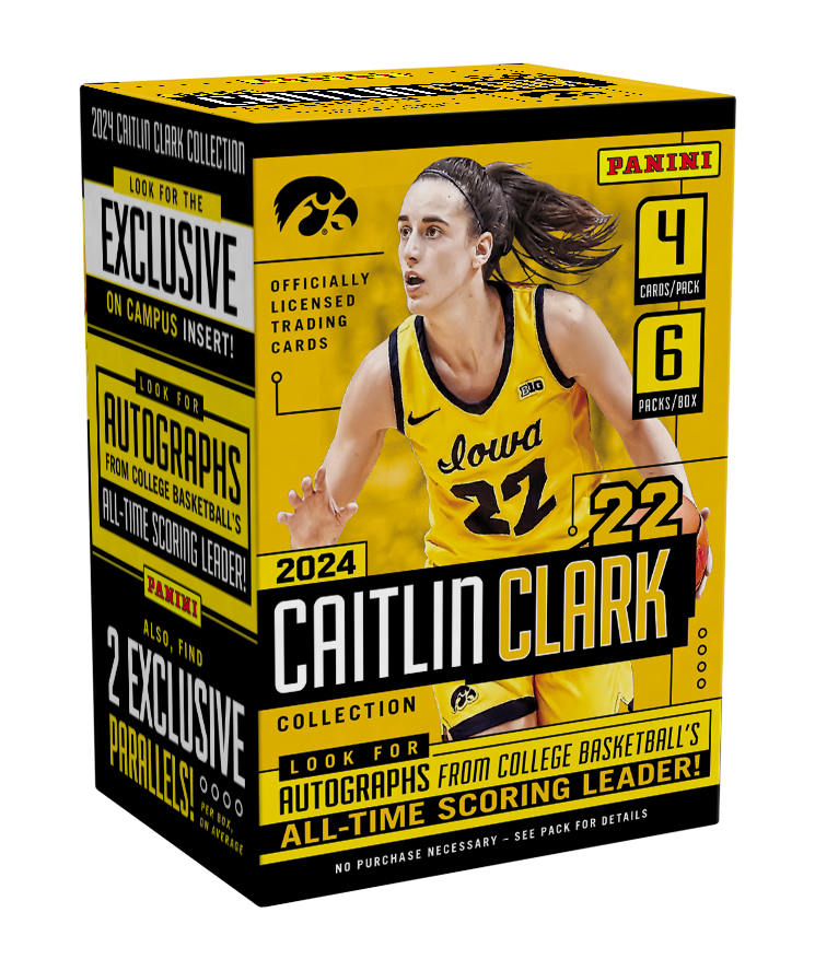 2024 Panini Caitlin Clark NIL Collection Trading Card Box (Hobby Blaster).
