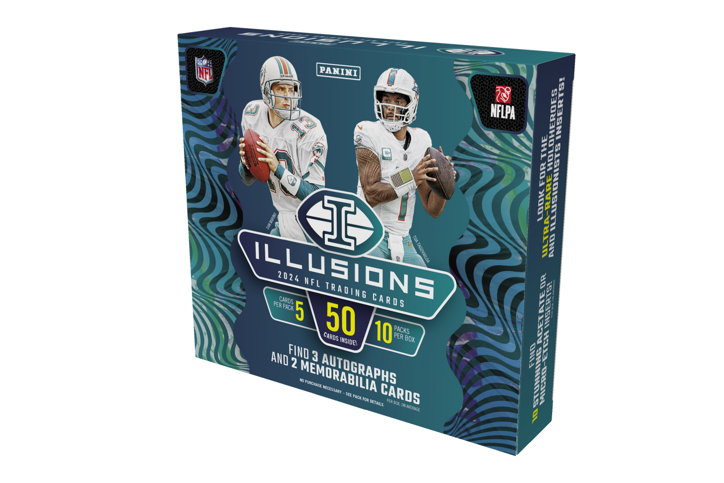 2024 Panini Illusions NFL Hobby Box. New.