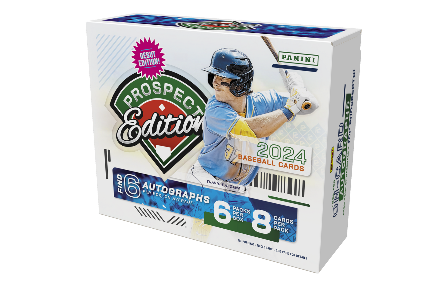 2024 Panini Prospect Edition Baseball Hobby Box. New. 6 auto's!