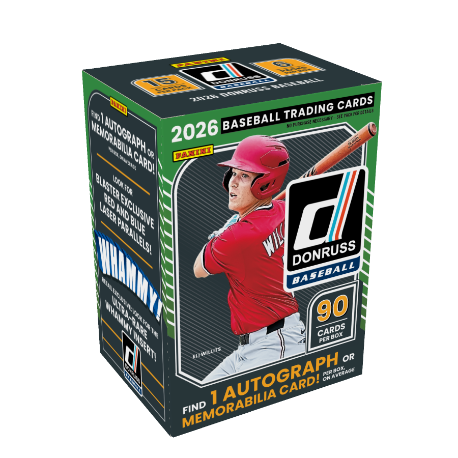 2026 Donruss Baseball Hobby Blaster. New! 1 Auto or Mem +WHAMMY!