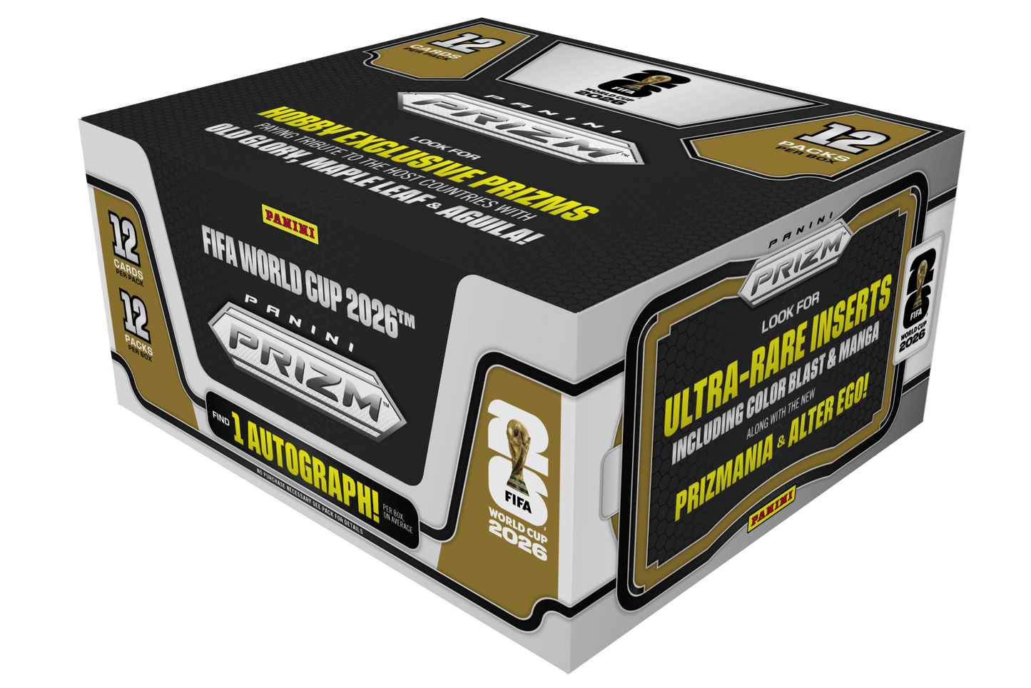 2026 Panini Prizm FIFA World Cup 2026™ Trading Card Box (Hobby). New.