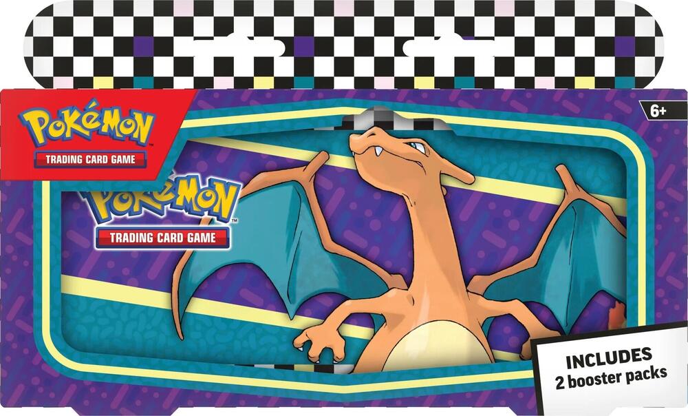 Pokémon Pencil Case New w 2 Booster Packs!