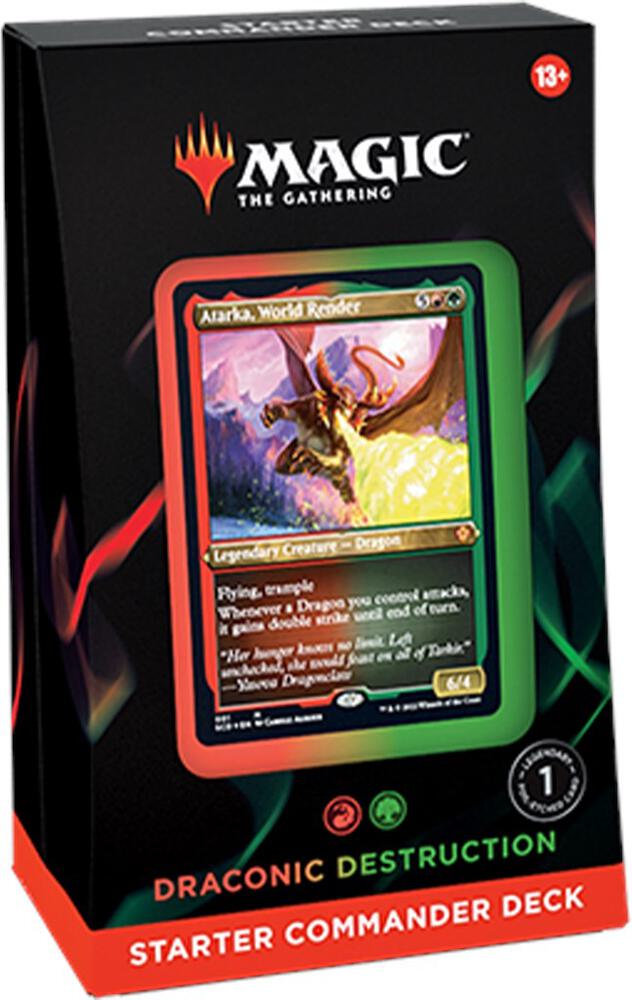 Magic the Gathering Starter Commander Deck - Draconic Destruction - Starter Commander Decks (SCD)