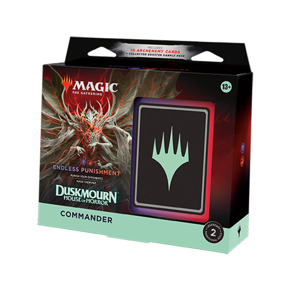 Magic The Gathering: Duskmourn House of Horror Commander Deck Reprint. Endless Punishment. New.