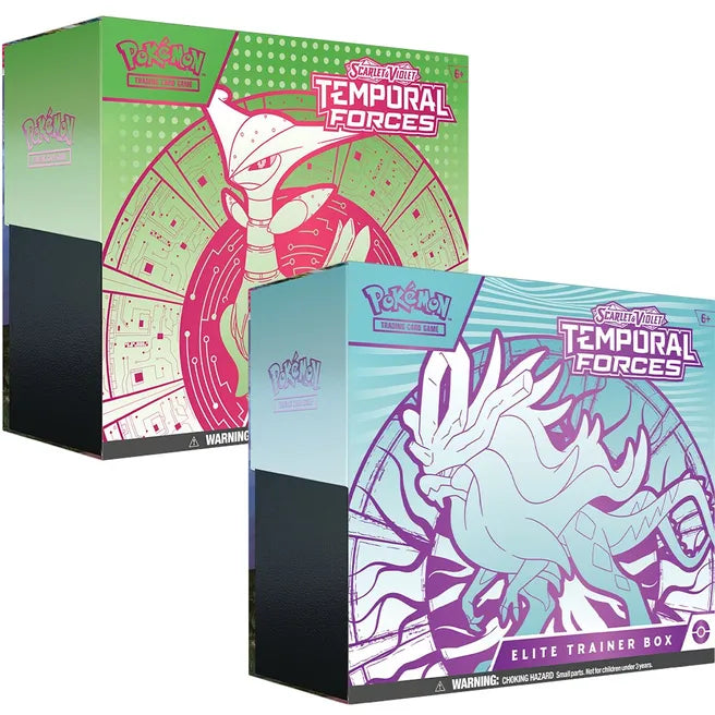 Pokemon Scarlet & Violet Temporal Forces ETB New.