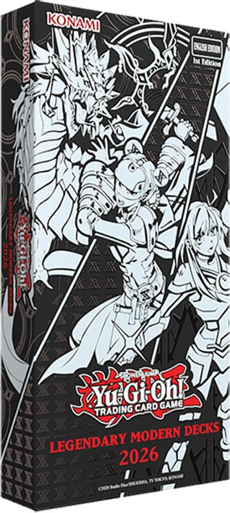YuGiOh Legendary Modern Decks: Box Set - Legendary Modern Decks 2026