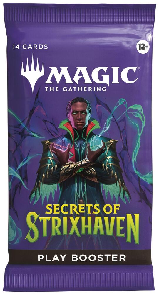Magic the Gathering Secrets of Strixhaven Play Booster Pack. New.