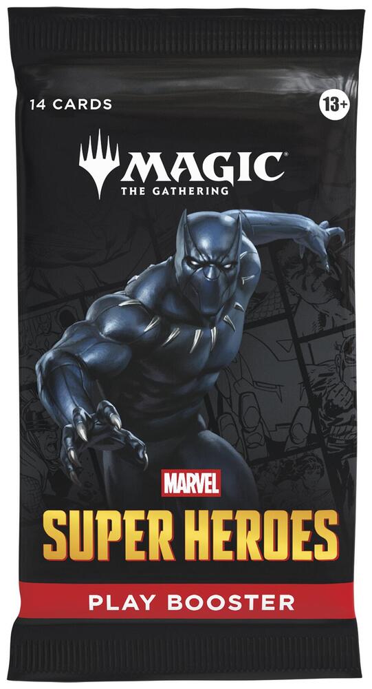 Magic the Gathering Marvel Super Heroes Play Booster Pack. New.