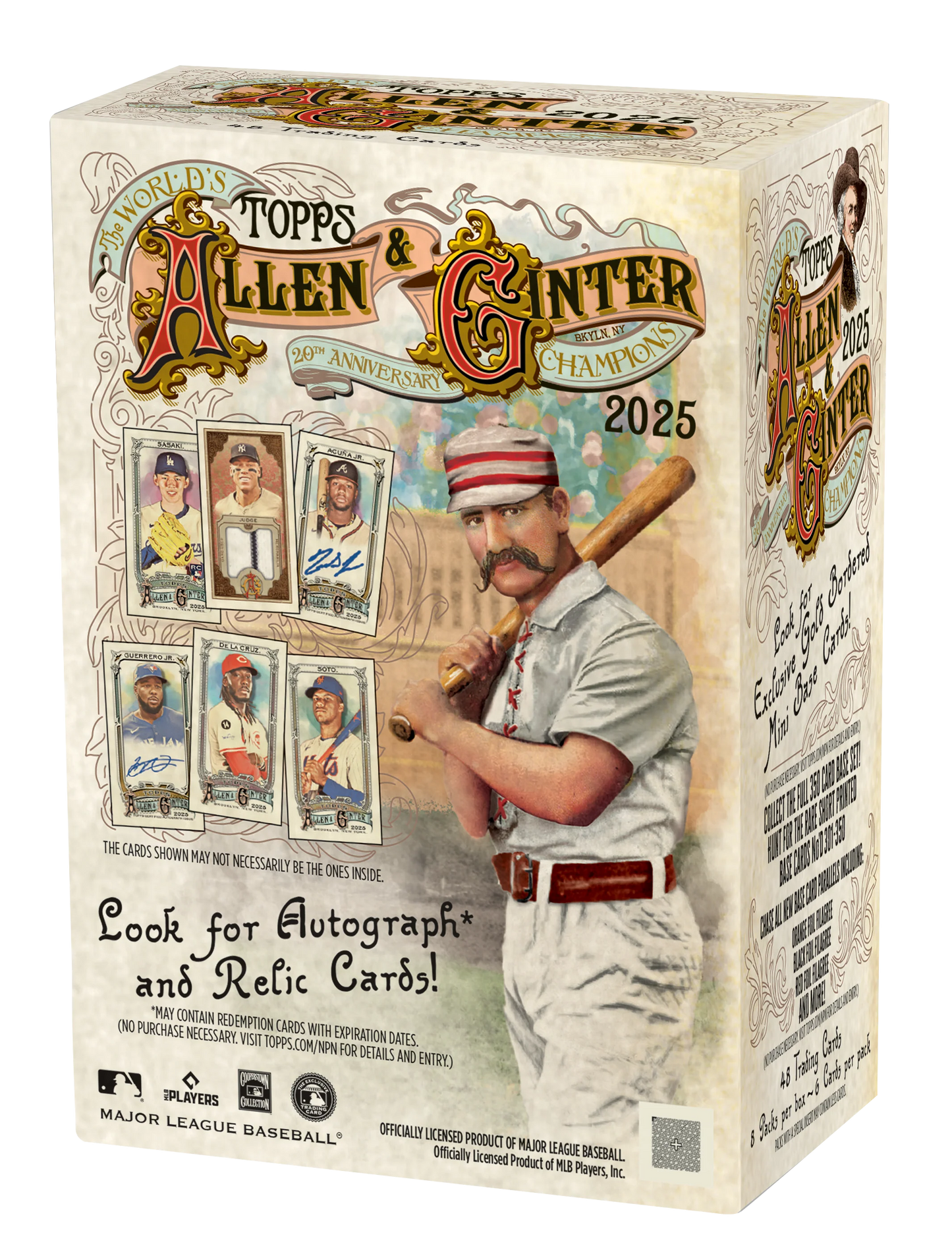 2025 Topps Allen & Ginter Baseball Hobby Blaster Box. New.