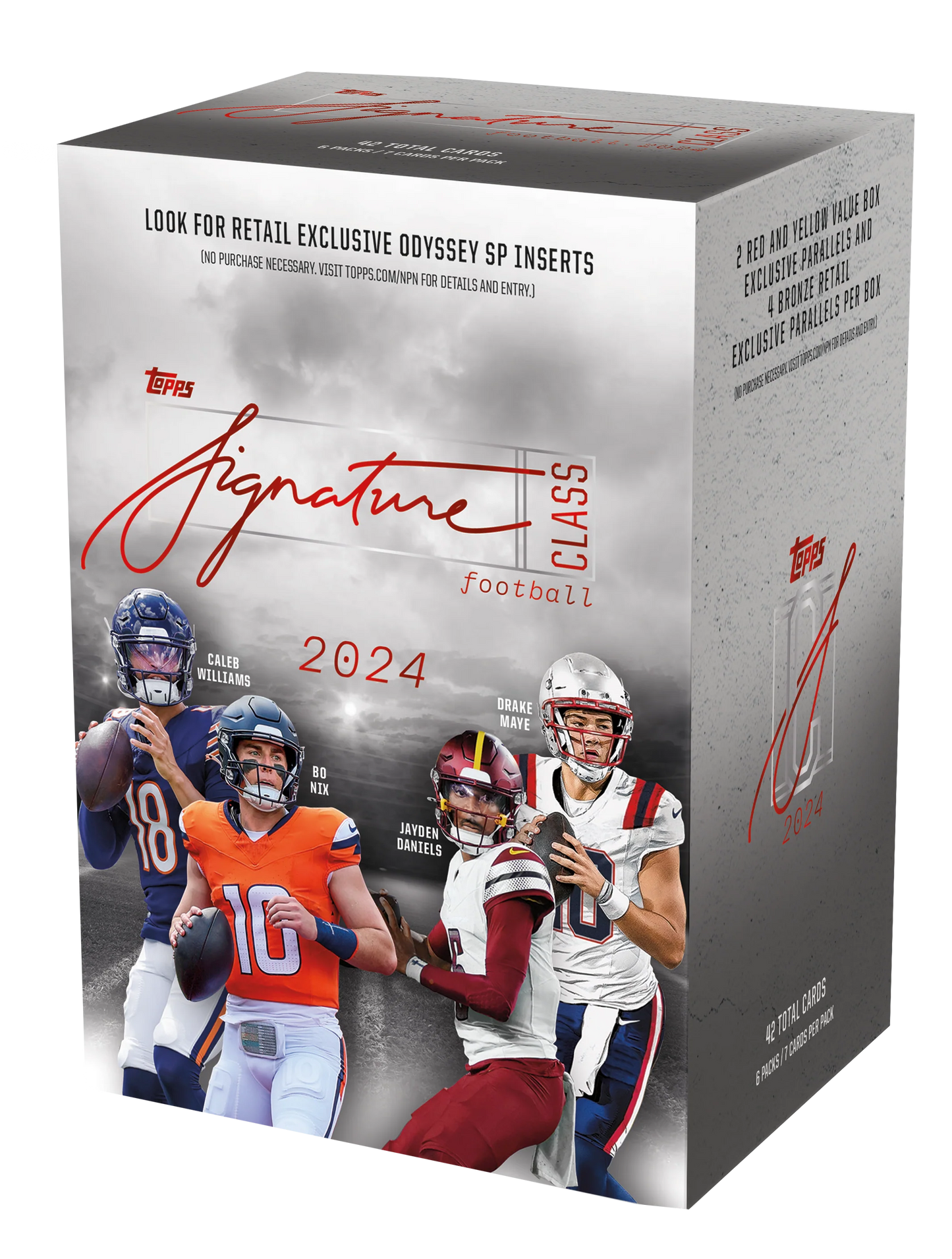 2024 Topps Signature Class Football - Value Box. New.