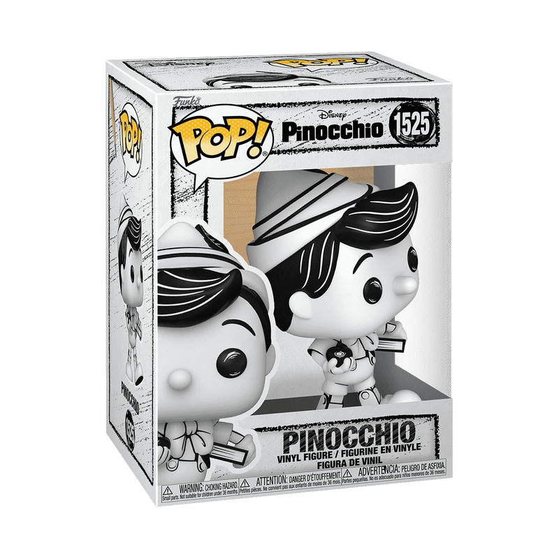 Funko Pop Disney Pinocchio (Sketched) #1525. New.