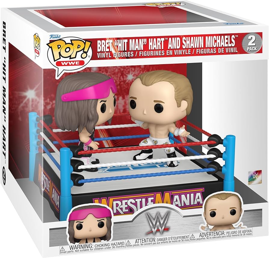FunkoPop! - Bret "Hit Man" Hart and Shawn Michaels