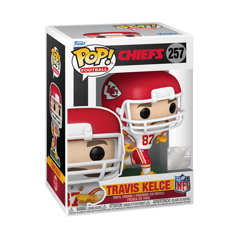 Funko Pop! Travis Kelce ( Kansas City Chiefs Away Uniform) #257.