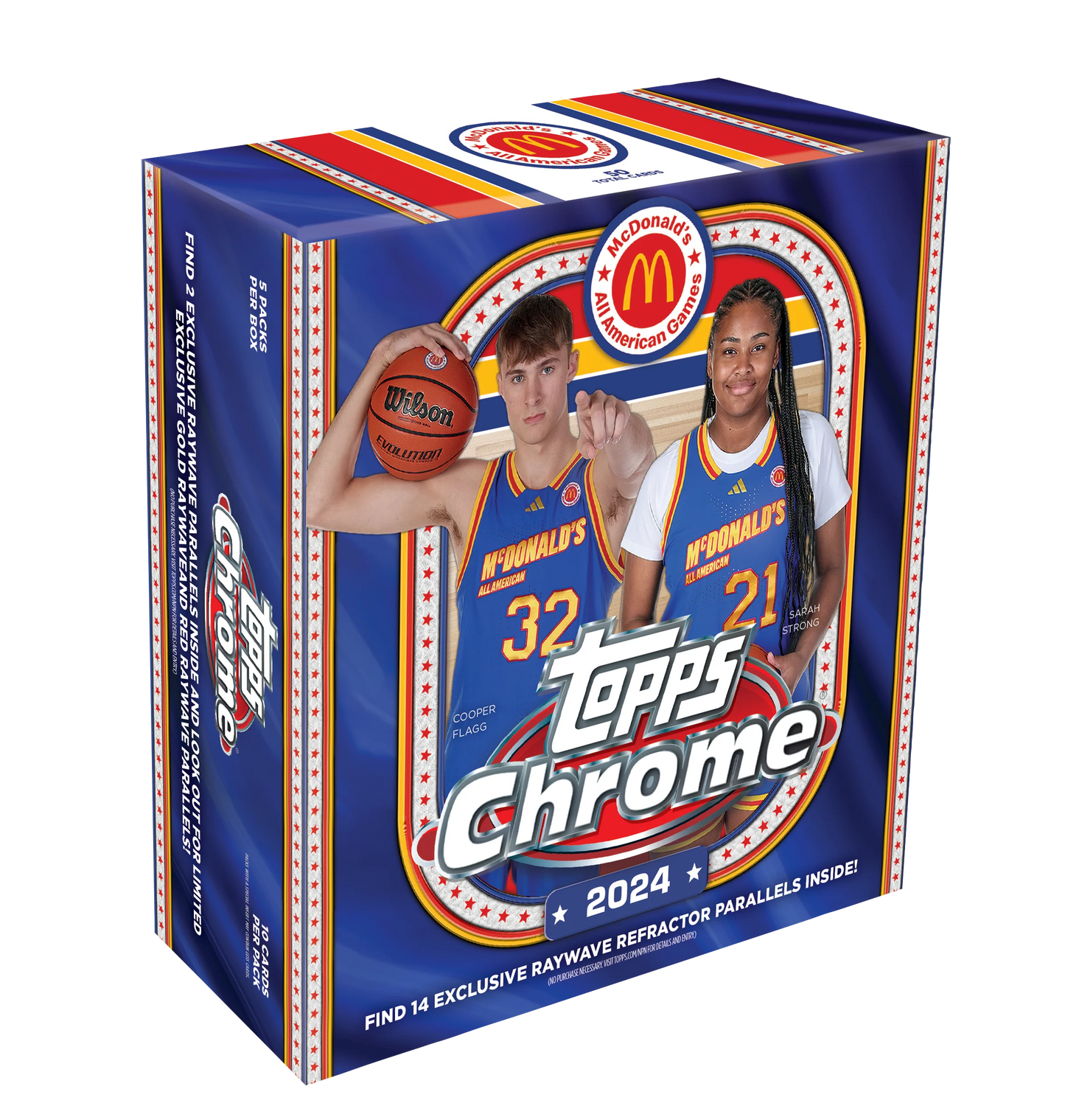 2024 Topps McDonald's All American Chrome® - Monster Box.