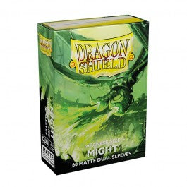 Dragon Shield Sleeves: Japanese Matte Dual - Might 60CT