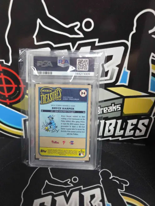 2025 TOPPS Bryce Harper PSA 9