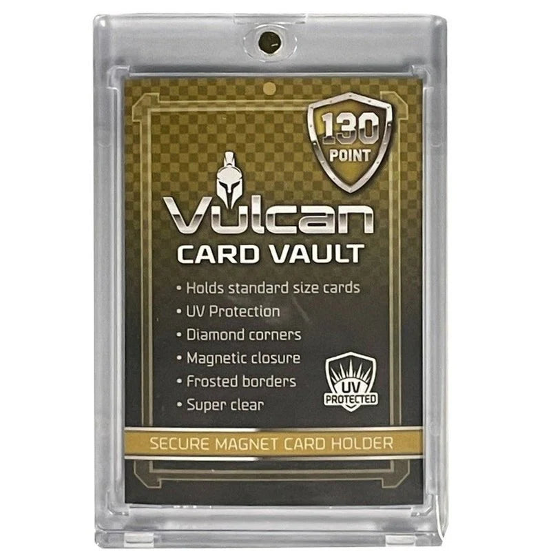 Card Vault by Vulcan 130pt One Touch. New.