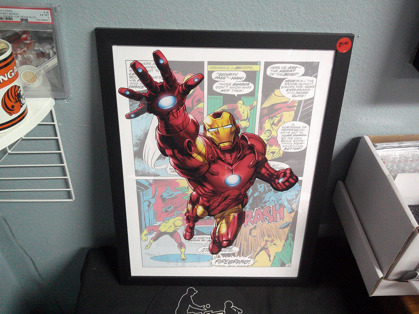 Framed Canvas - Marvel - Iron Man- 12x16