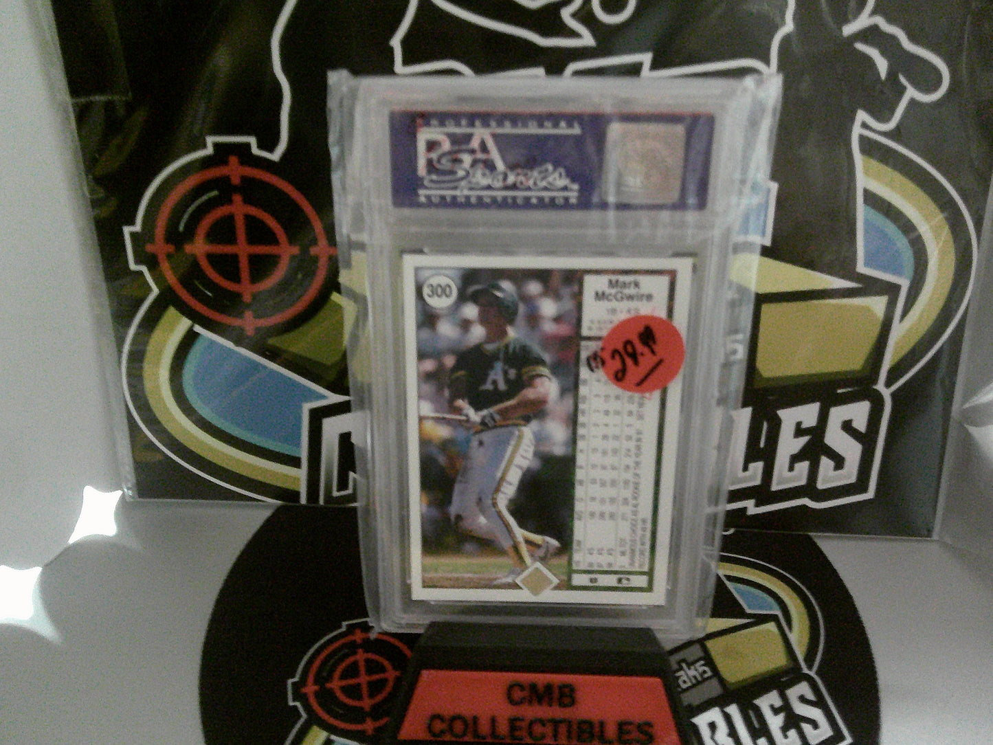 1989 Upper Deck #300 Mark McQWIRE - PSA MINT 9