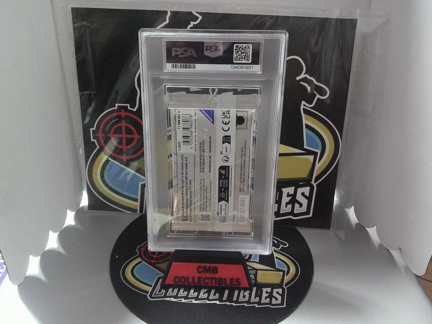 2025 Lorcana EN Fabled EN01- Mickey Mouse - PSA GEM MT 10
