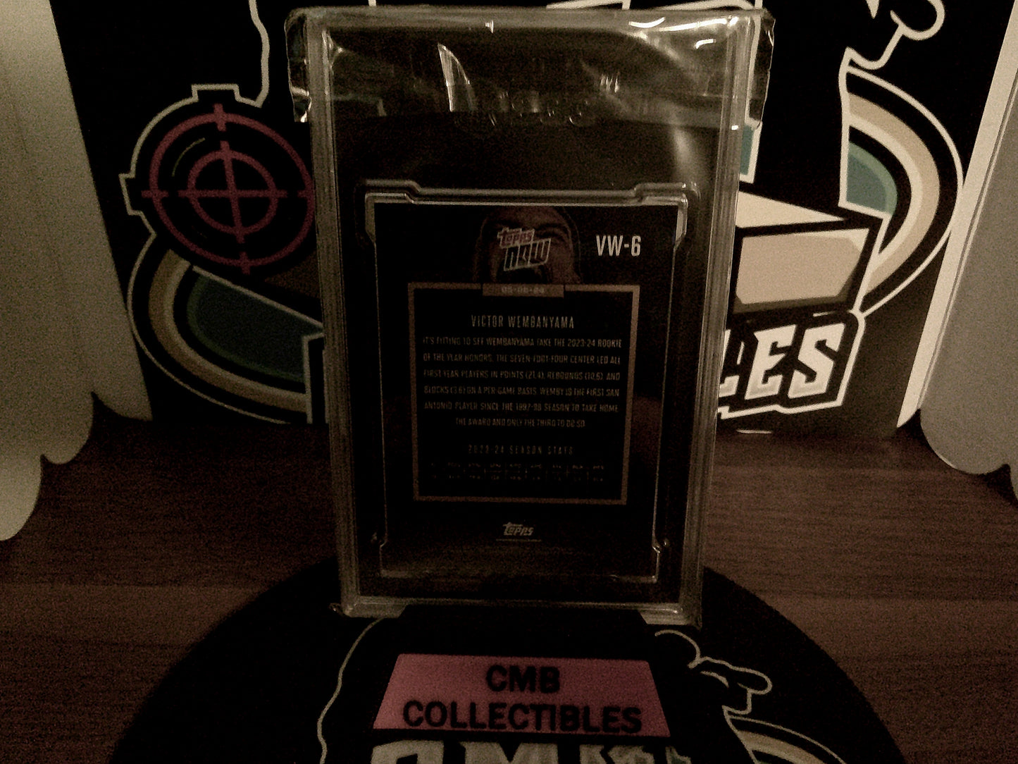 2023-24 Topps Now VW-6 Victor Wembanyama SGC 9