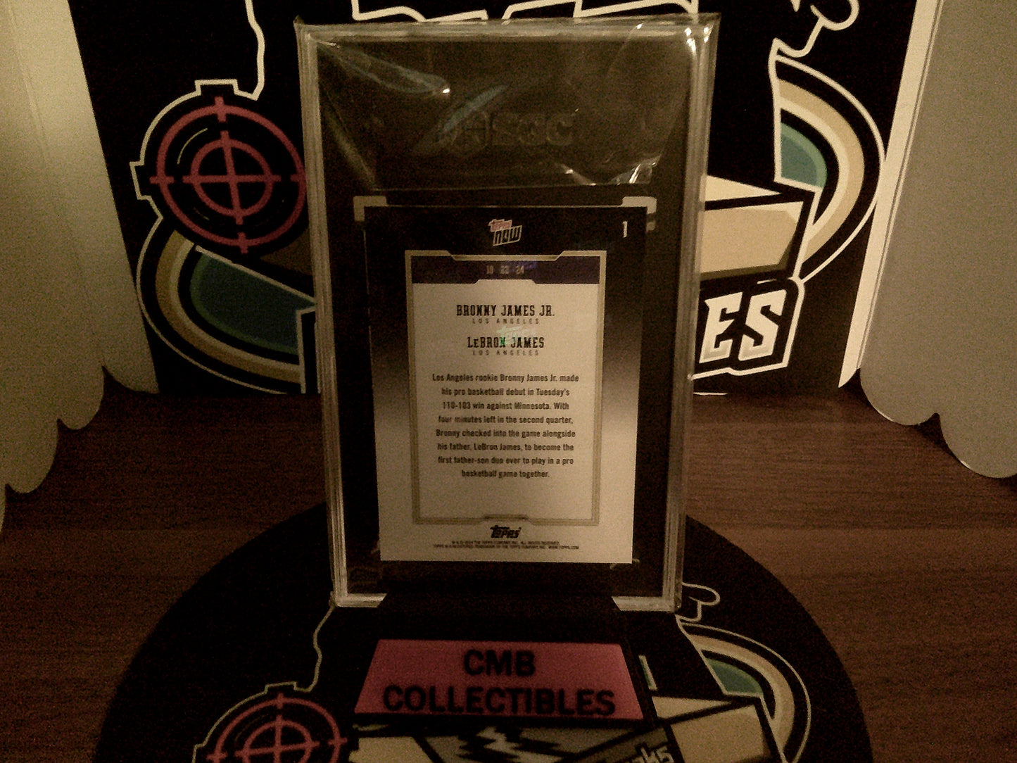 2024-25 Topps Now #1 James Jr./James SGC 10