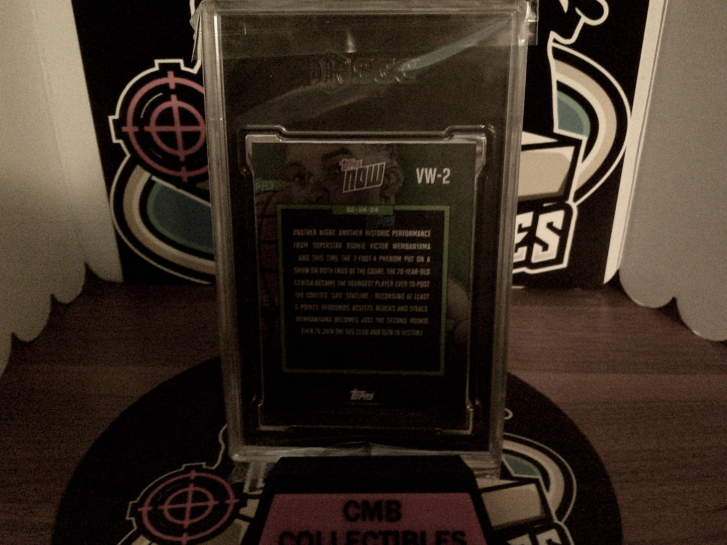 2023-24 Topps VW-2 Victor Wembanyama SGC 9.5