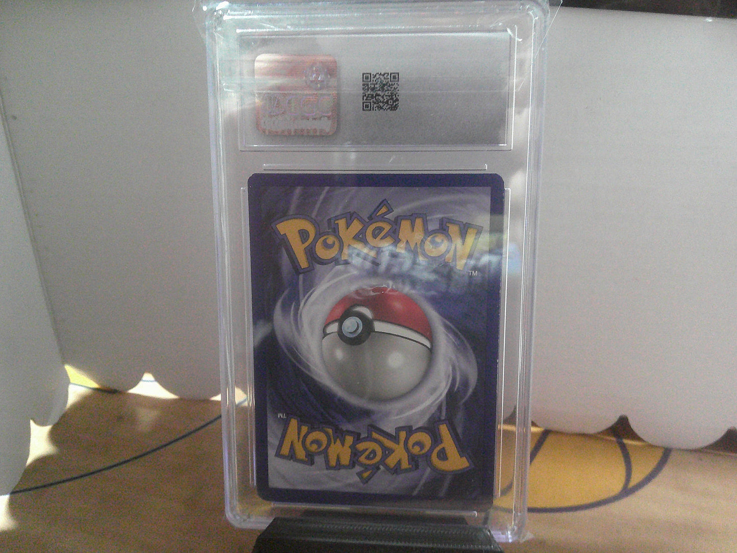 POKEMON BASE SET MEWTWO CGC 7.5