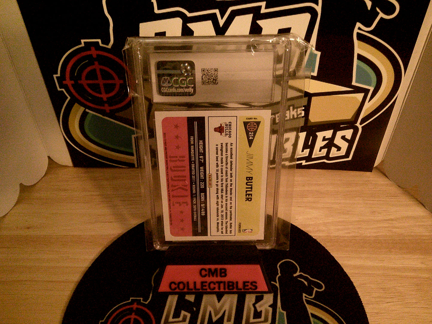 2012-13 Panini Past & Present #214 Jimmy Butler CGC 10