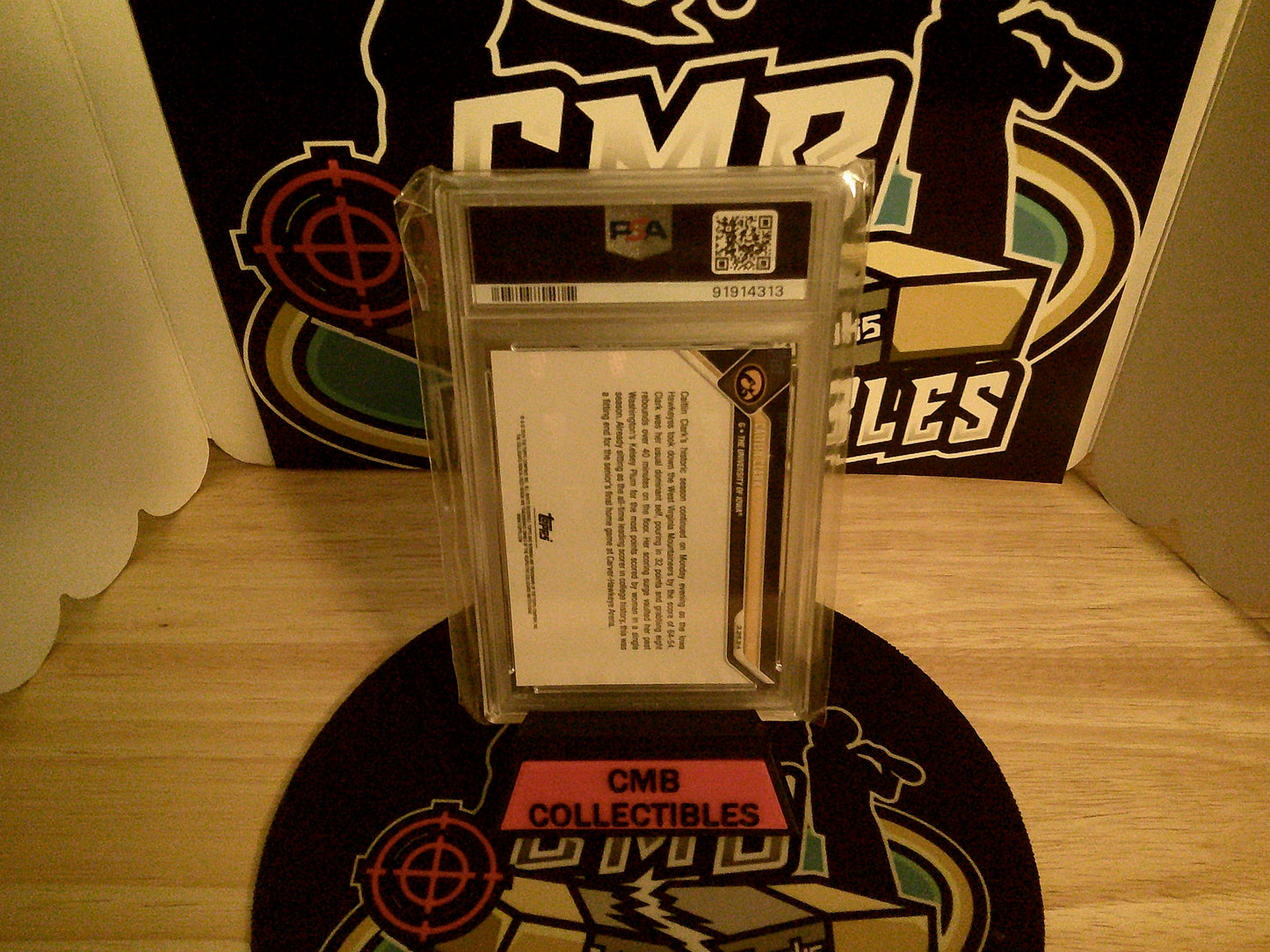 2023 Bowman U Now Caitlin Clark #74 PSA 10